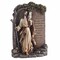 Roman 12" Brown and White Good Shepherd Christmas Tabletop Decor